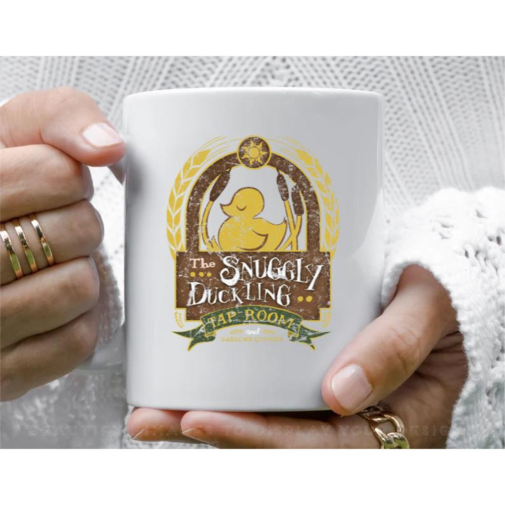 The Snuggly Duckling Coffee Mug, 11 oz Ceramic Mug_1