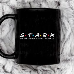 the stark family stark surname stark last name coffee mug, 11 oz ceramic mug