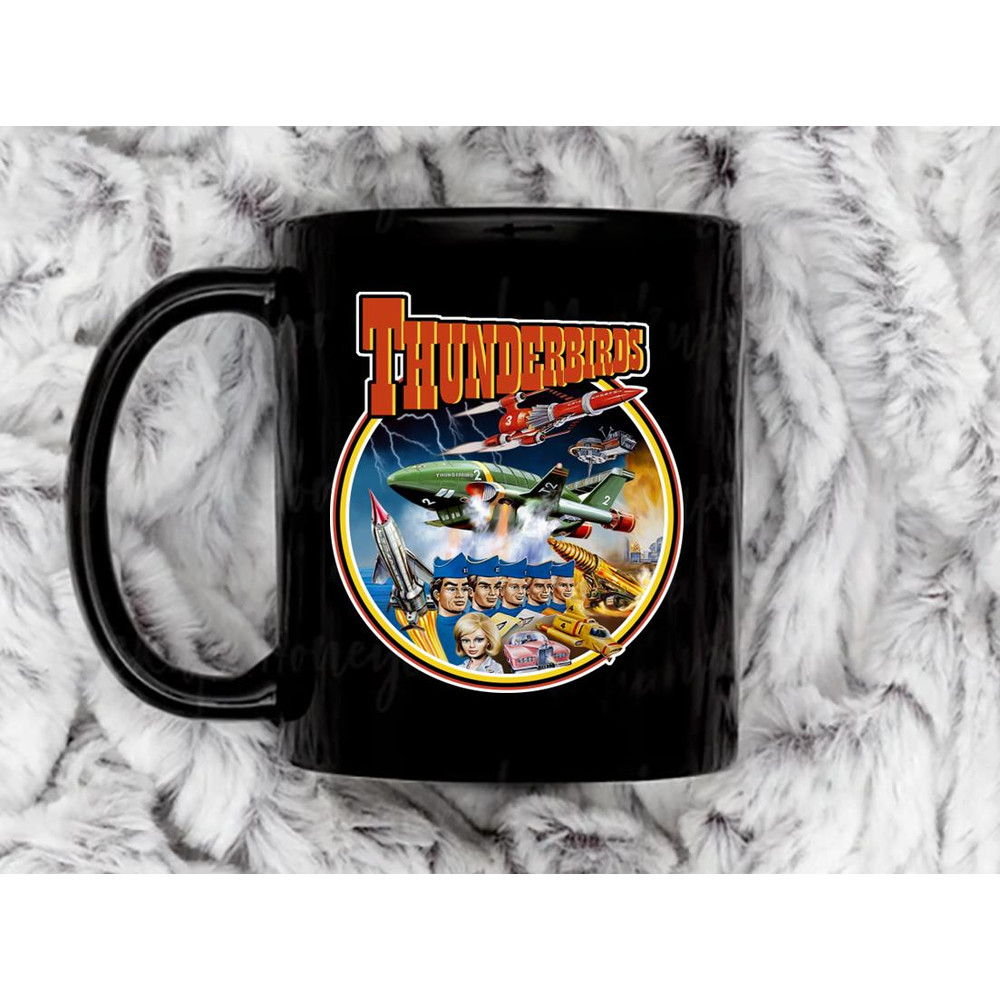 Thunderbirds Coffee Mug, 11 oz Ceramic Mug