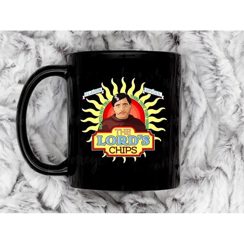 The Lord s Chips — Nacho Libre Coffee Mug, 11 oz Ceramic Mug