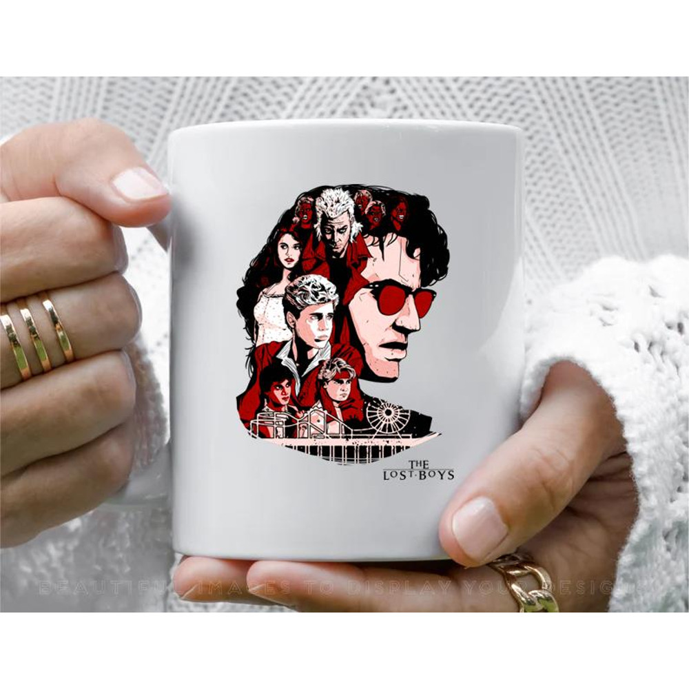 THE LOST BOYS SEEING RED Coffee Mug, 11 oz Ceramic Mug_1