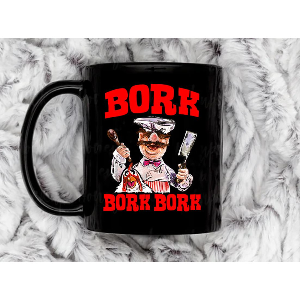 The Swedish Chef BORK BORK BORK Coffee Mug, 11 oz Ceramic Mug