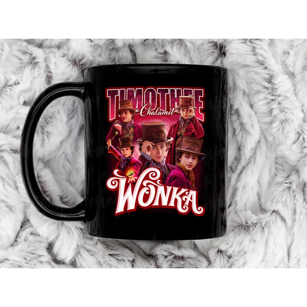 Timothee Chalamet Willy Wonka Coffee Mug, 11 oz Ceramic Mug