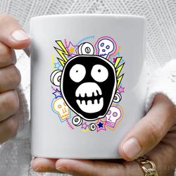 the mighty boosh logo coffee mug, 11 oz ceramic mug_1