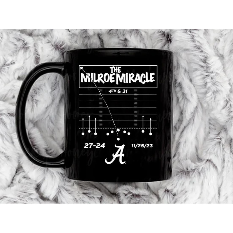 The Milroe Miracle 4th And 31 Alabama 5 Coffee Mug, 11 oz Ceramic Mug