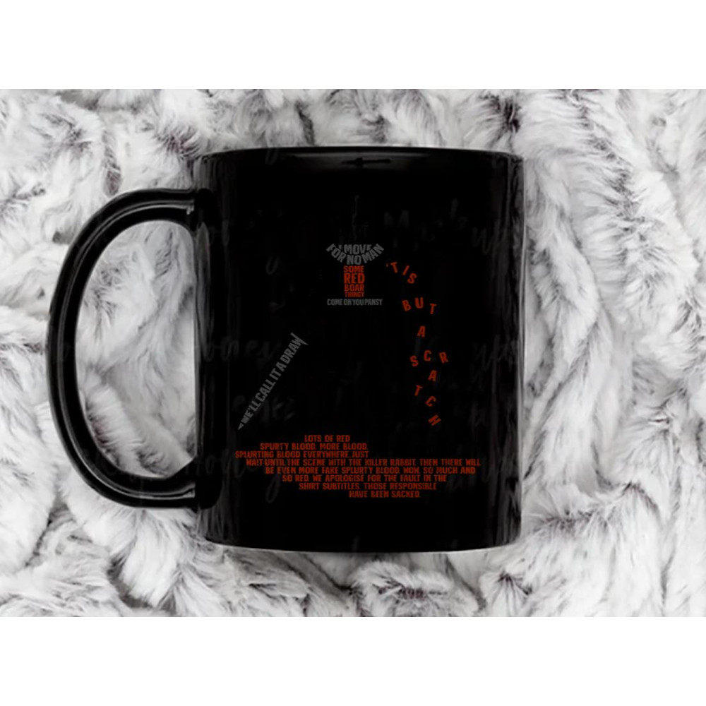 Tis But Some Text Coffee Mug, 11 oz Ceramic Mug