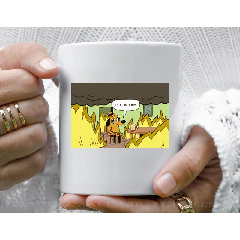 This is Fine 4 Coffee Mug, 11 oz Ceramic Mug_1