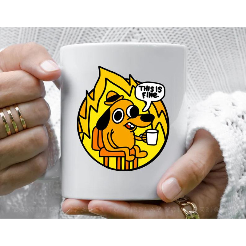 This is Fine Coffee Mug, 11 oz Ceramic Mug_1