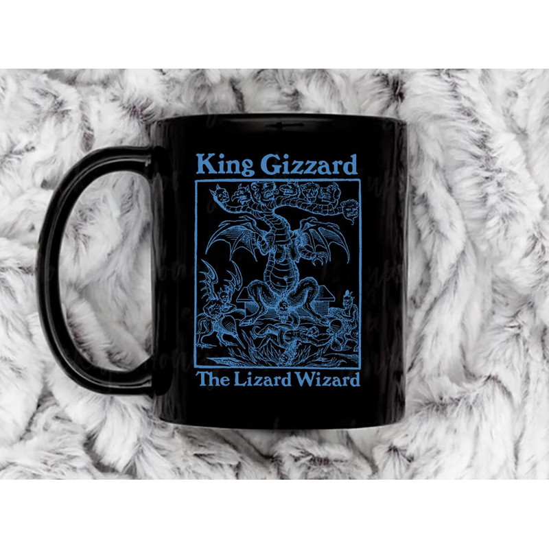 This Is King Gizzard u0026 Lizard Wizard Coffee Mug, 11 oz Ceramic Mug