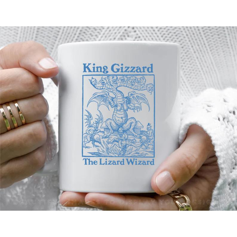 This Is King Gizzard u0026 Lizard Wizard Coffee Mug, 11 oz Ceramic Mug_1