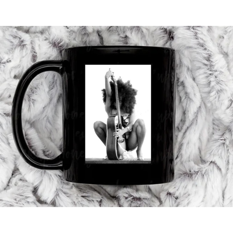 Erykah Badu Vintage RNB 211 oz Ceramic Mug, Coffee Mug, Tea Mug