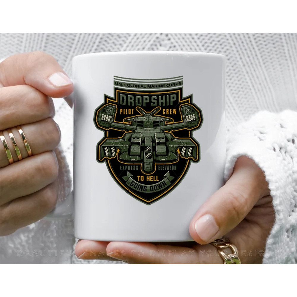 Express Elevator11 oz Ceramic Mug, Coffee Mug, Tea Mug