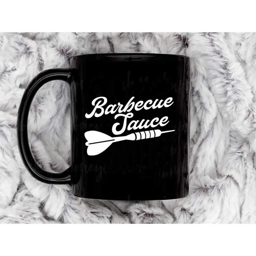 Barbecue Sauce white Coffee Mug, 11 oz Ceramic Mug