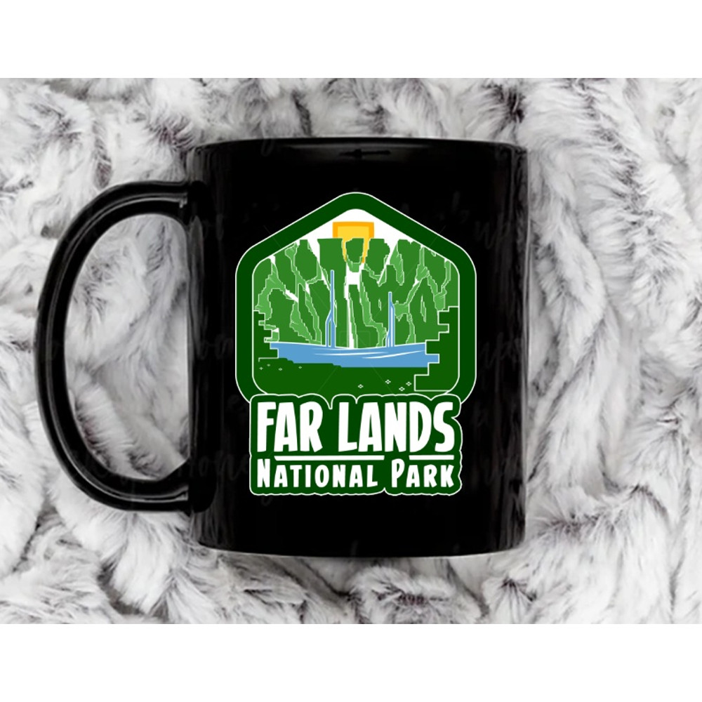 Far Lands National Park Pocket Logo11 oz Ceramic Mug, Coffee Mug, Tea Mug