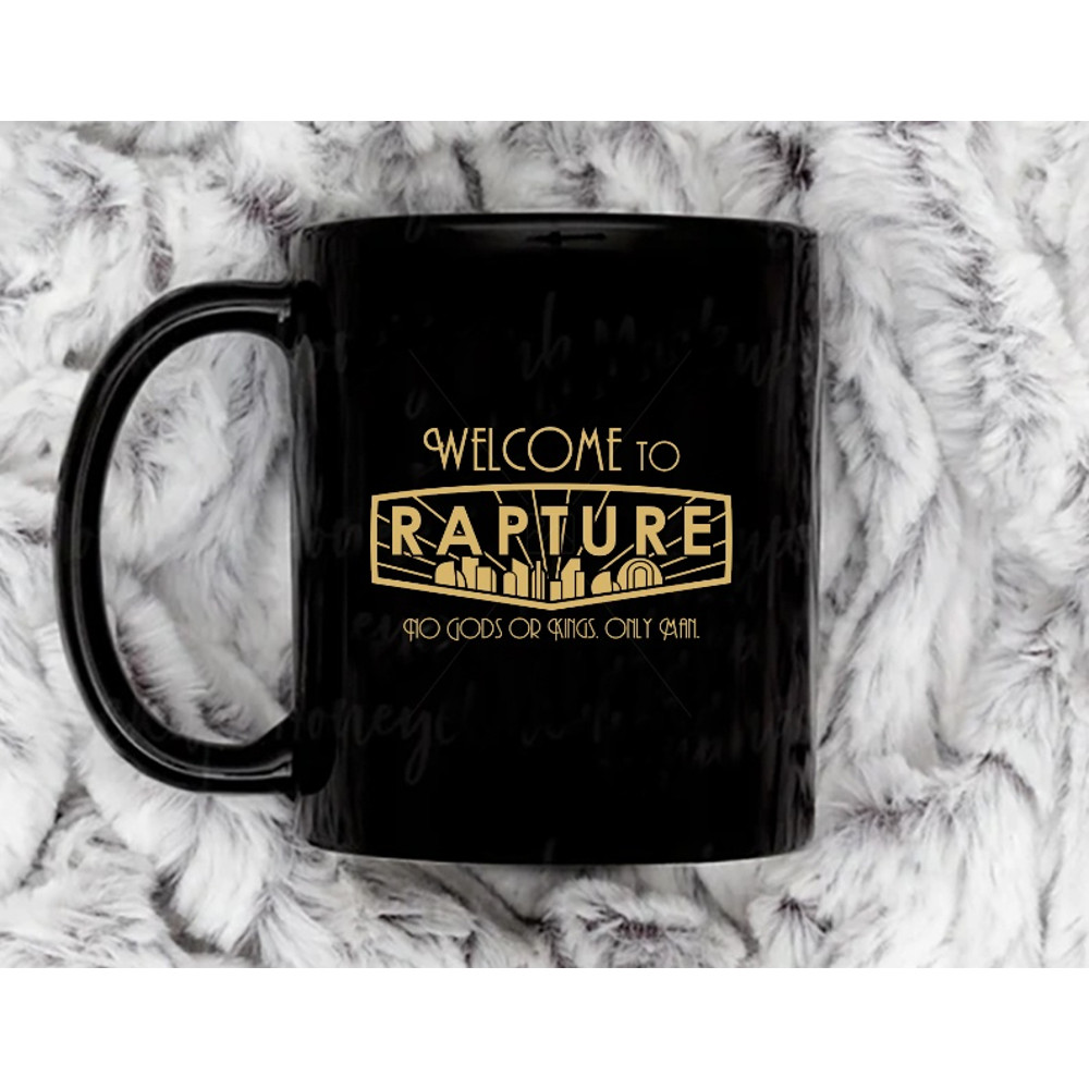 Bioshock Rapture11 oz Ceramic Mug, Coffee Mug, Tea Mug