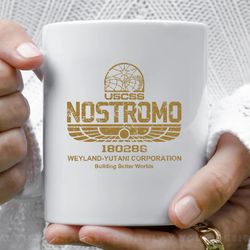 uscss nostromo11 oz ceramic mug, coffee mug, tea mug