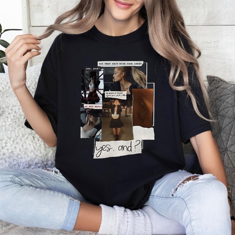 Vintage Ariana Eternal Sunshine TShirt, Grande New Album Graphic Shirt, Vintage Graphic Tees for Men, Gift for Fan.jpg