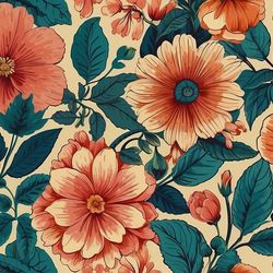 Floral pattern seamless