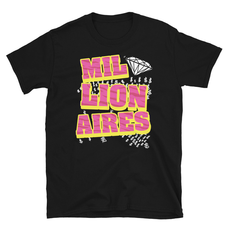MILLIONAIRES Logo Stacked Scene Queen Band Black All Size Gift Shirt.png