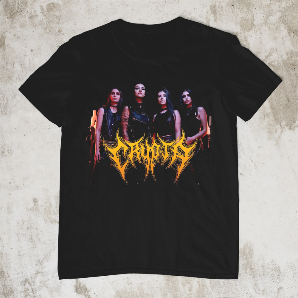 NEW CRYPTA Band Member Gift For Fan Short SLeeve Black Size.png