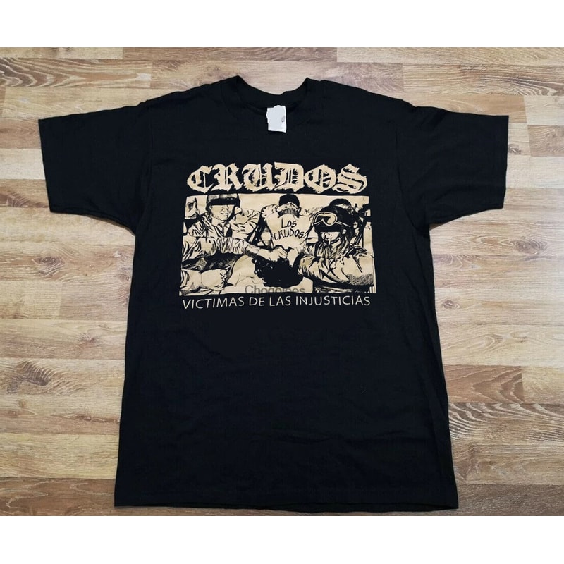 Los Crudos T shirt HARDCORE PUNK Unisex t-shirt full sizes.jpg
