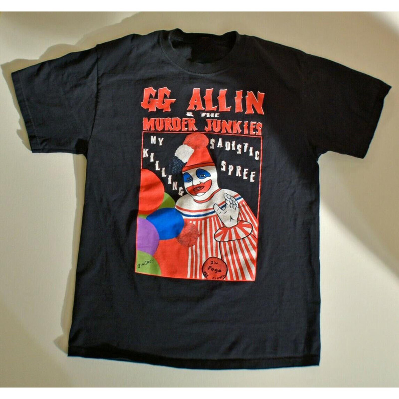Vintage GG ALLIN THE MURDER JUNKIES TShirt Black Unisex Size.jpg