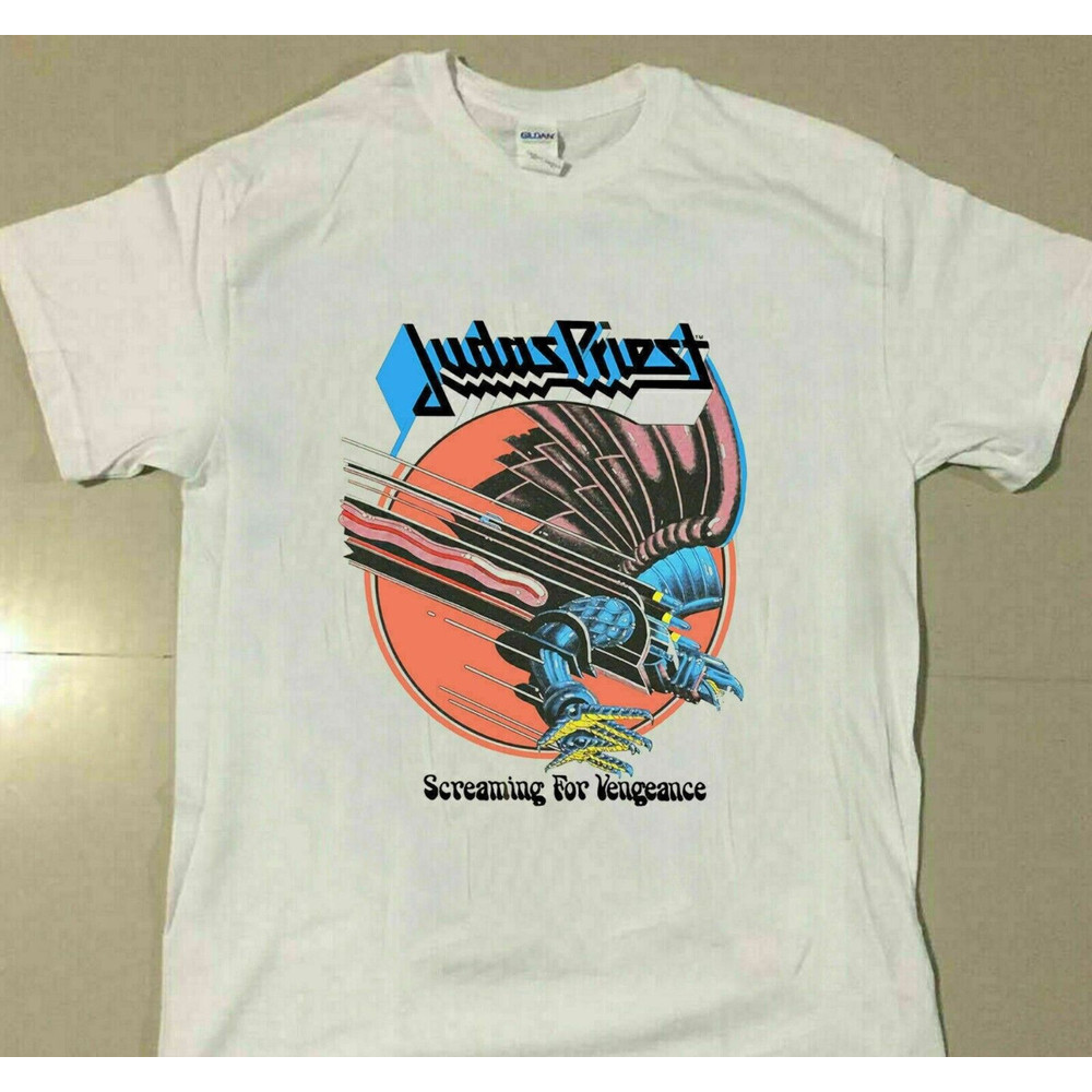Judas Priest Screaming For Vengeance Gift Men Women Vintage T-Shirt Size S-5XL.jpg