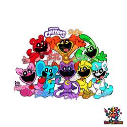 poppy playtime chapter 3 smiling critters png