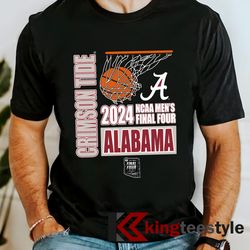 Alabama Crimson Tide 2024 NCAA Men's Final Four T-Shirt