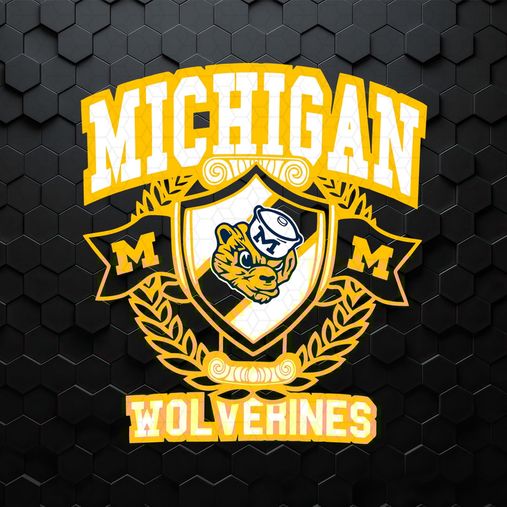 Vintage Michigan Wolverines SVG Cricut Digital D.jpeg