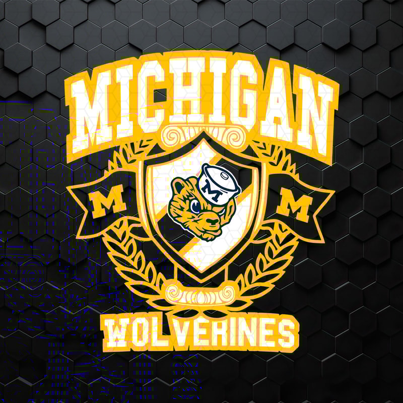 Vintage Michigan Wolverines SVG Cricut Digital D.jpeg