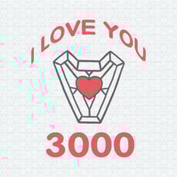 iron man i love you 3000 valentines day svg