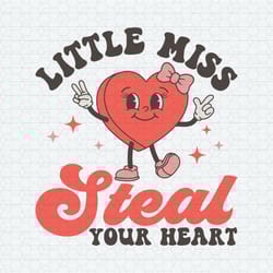 little miss steal your heart svg