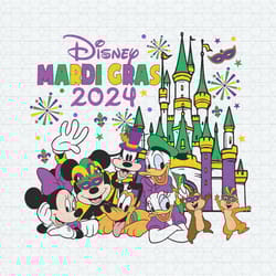 funny disney mardi gras 2024 png