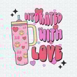 hydrated with us stanley tumbler svg