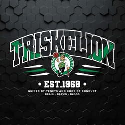 triskelion boston celtics 1968 svg digital download