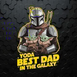 star wars yoda best dad in the galaxy png
