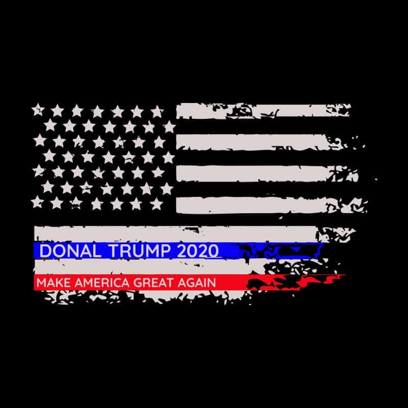 Donald Trump US Flag American President Merica Donald Trump SVG Trump 2020 4th July.jpg