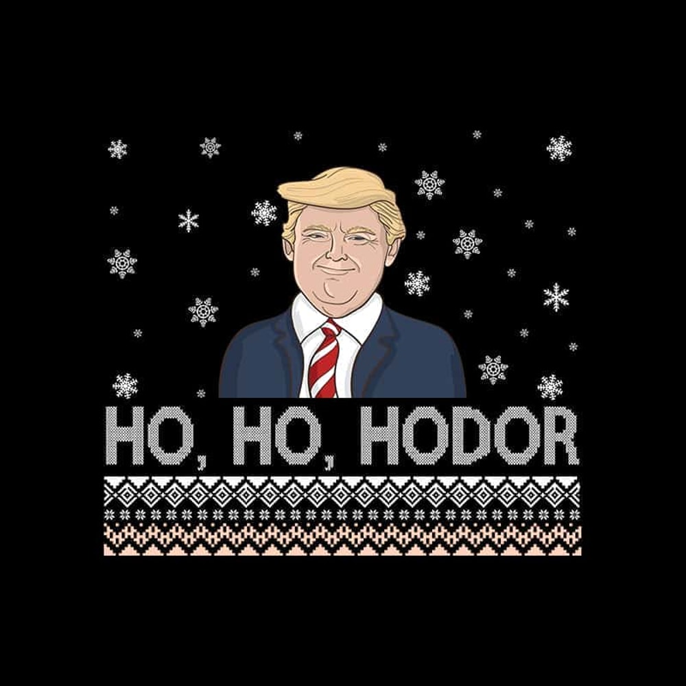 Ho Ho Hodor Donald Trump Christmas SVG Chirstmas Ho Ho Funny SVG.jpg