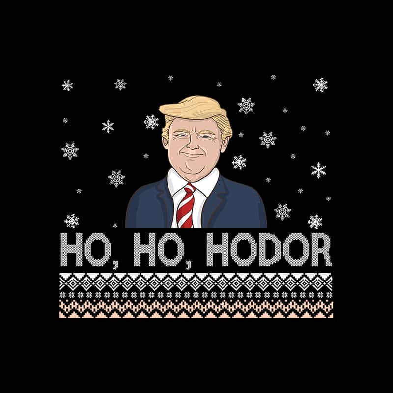 Ho Ho Hodor Donald Trump Christmas SVG Chirstmas Ho Ho Funny SVG.jpg