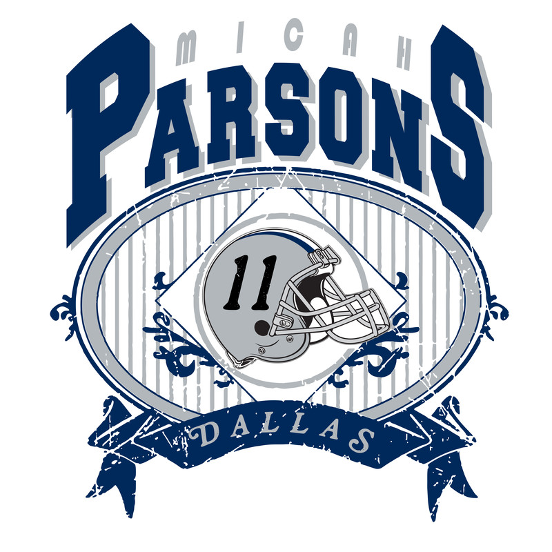 Micah Parsons DALLAS Football Vintage.png
