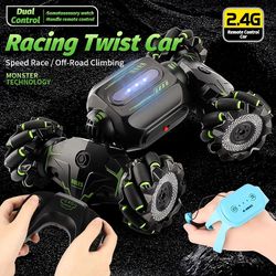 2.4G RC Car Toy Gesture Sensing Twisting Stunt Drift Climbing Car Radio Remote Controlled Cars RC Toys