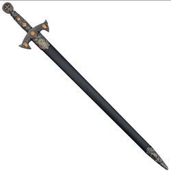knights templar medieval sword, real knights templar sword replica