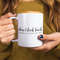 Don't Look Back  Modern Uplifting Positive Quote Coffee Mug.png