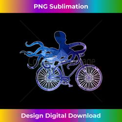 bicycle octopus - artistic sublimation digital file