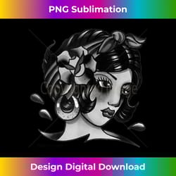 gypsy traditional tattoo flash t - stylish sublimation digital download