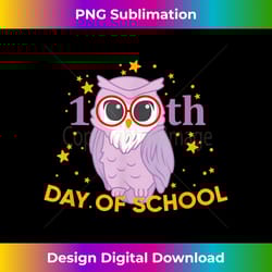 owl happy 100th day in school days smarter kindergarten - png transparent digital download file for sublimation