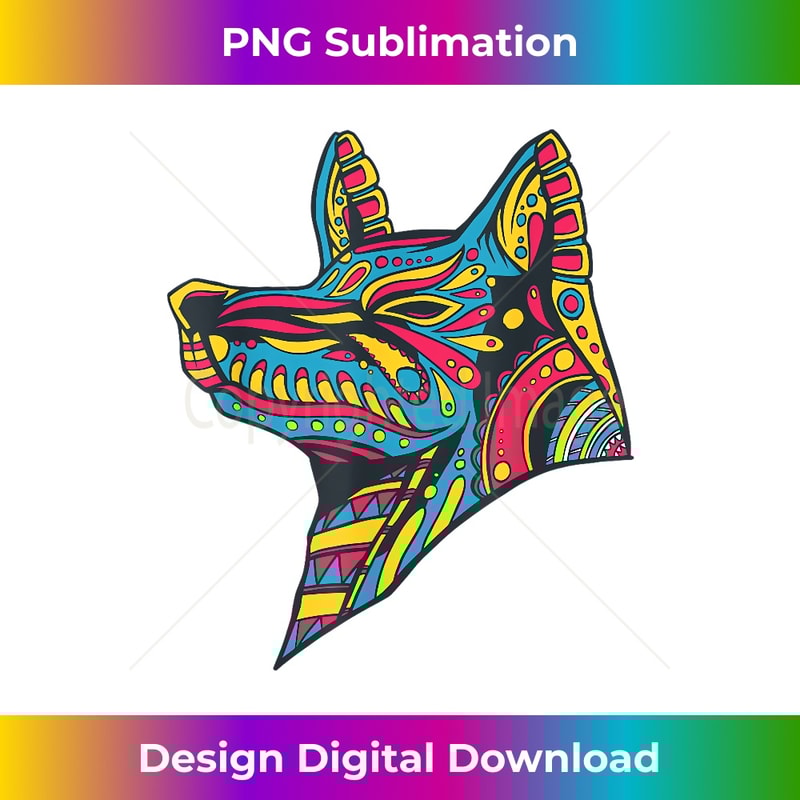 Ancient Ethnic Aztec Wolf Mask Symbol Civilization - Decorat | Inspire ...