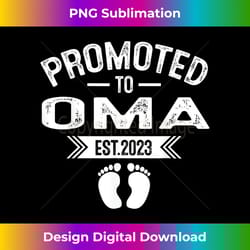 promoted to oma est 2023 grandma mom 1 - premium sublimation digital download