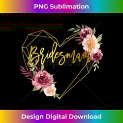 s bridal team matching floral for friends bridesmaid 1 - special edition sublimation png file